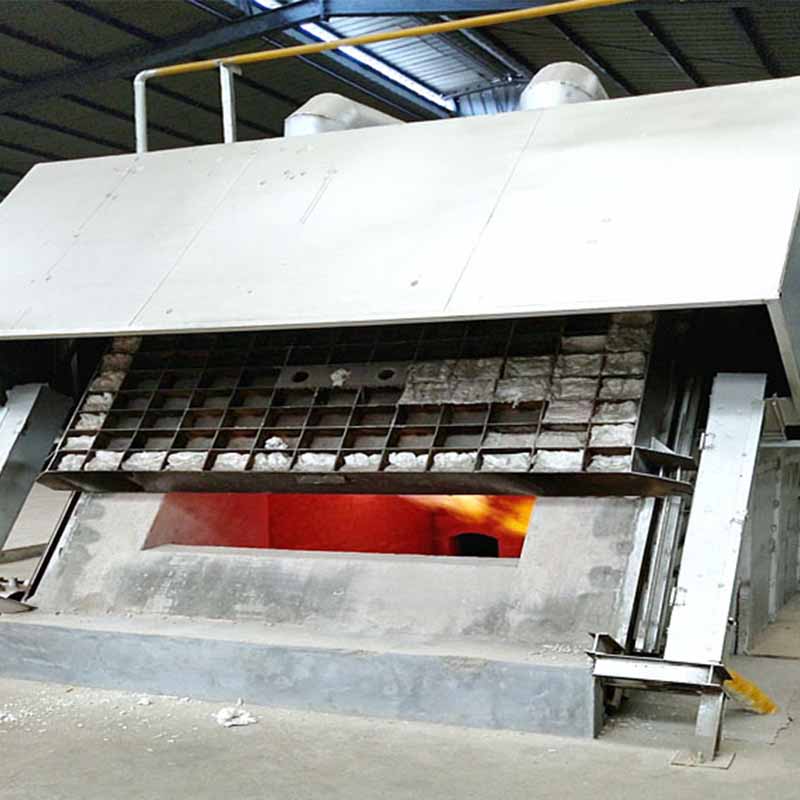 four à réverbère pour déchets de cuivre