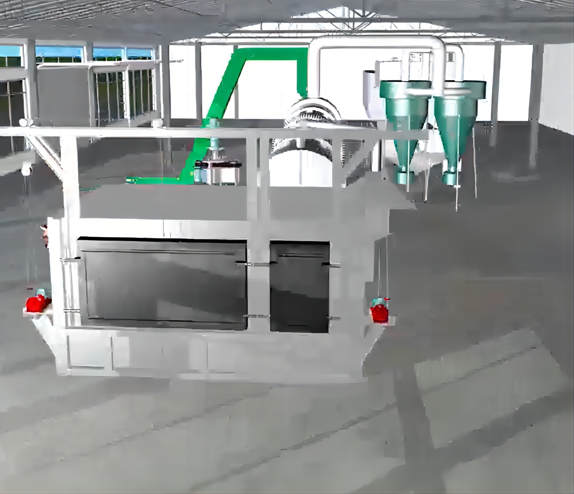 four de récupération d'aluminium à puits latéral