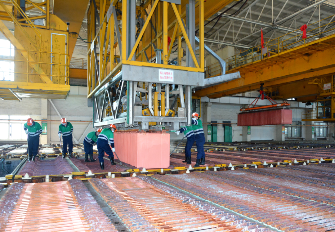 équipement en cuivre électrolytique